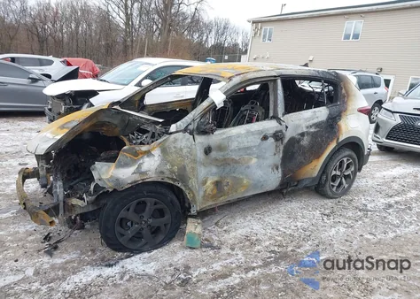 2020 Kia Sportage Lx из США, поврежденный, VIN KNDPMCAC4L7840968